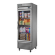 True T-23G-HC~FGD01 27" One Section Reach-In Glass Door Refrigerator