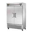True T-49DT-HC 54" 2-Door Dual Temp Reach-In Combination Refrigerator / Freezer