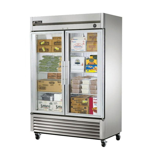 True T-49FG-HC~FGD01 55" Reach-In Glass Door Freezer