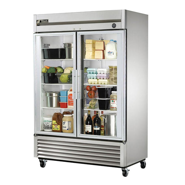 True T-49G-HC~FGD01 54" Reach-In Glass Door Refrigerator