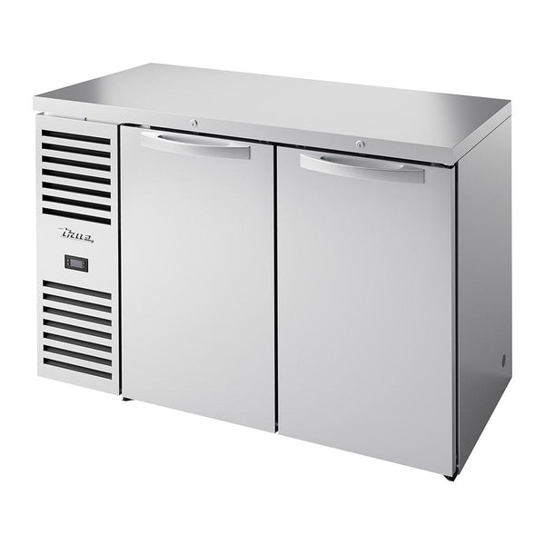 TRUE TBR52-RISZ1-L-S-SS-1 52″ Stainless Steel Solid Door Back Bar Refrigerator