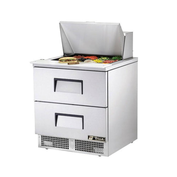 True TFP-32-12M-D-2 32" Mega Top 2-Drawer Food Prep Table