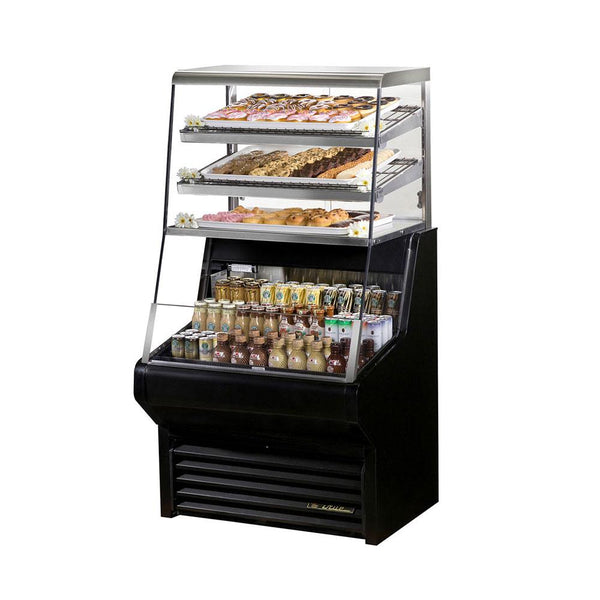 True THAC-36DG-HC-LD 36" Horizontal Air Curtain Merchandiser