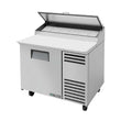True TPP-AT-44-HC 44" 1-Door 6 Pan Pizza Prep Table