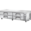 True TRCB-82-84 84" 4-Drawer Refrigerated Chef Base
