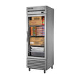 True TS-23FG-HC~FGD01 27" Reach-In Glass Swing Door Stainless Steel Freezer