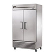 True TS-43F-HC 47" Reach-In Solid Swing Door Stainless Steel Freezer