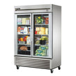 True TS-49G-HC~FGD01 54" Reach-In Glass Swing Door Refrigerator
