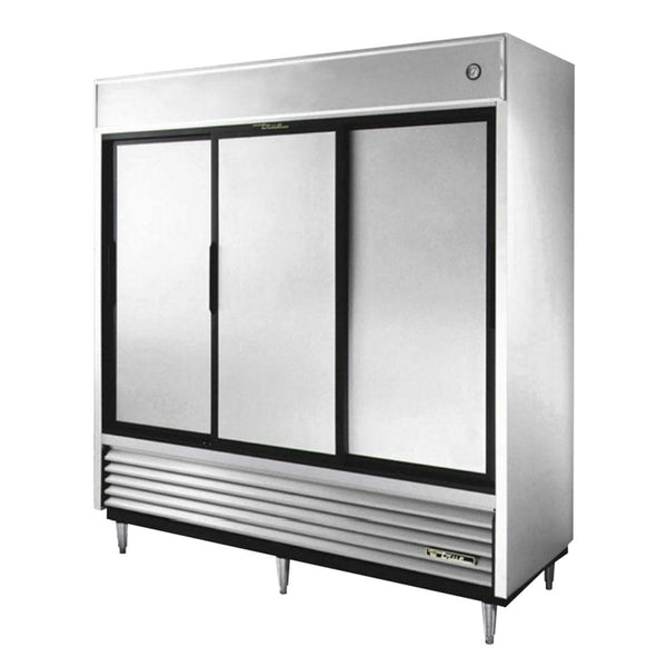 True TSD-69 78" Reach-In 3 Solid Sliding Door Refrigerator