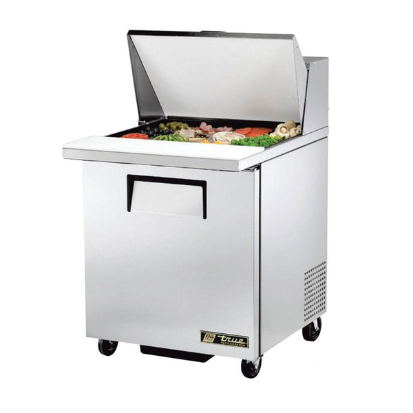 True TSSU-27-12M-C-HC 27" Mega Top Salad / Sandwich Prep Table Refrigerator
