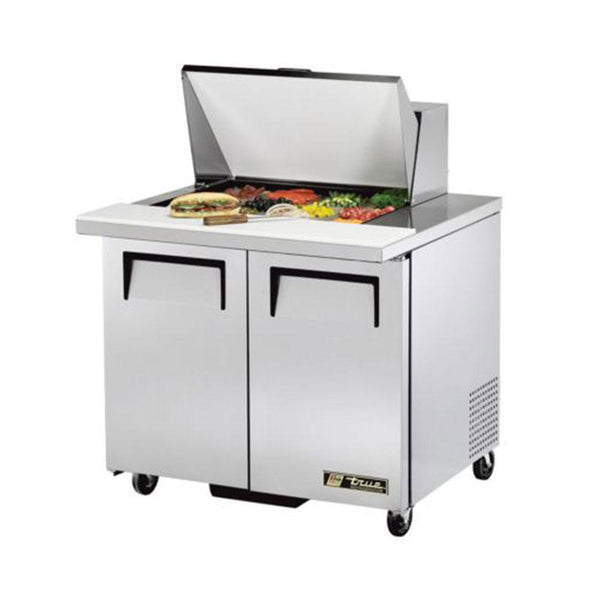 True TSSU-36-12M-B-HC 36" Mega Top Salad/Sandwich Prep Table