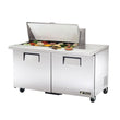 True TSSU-60-18M-B-HC 60" 18 Pan Mega Top Salad/Sandwich Prep Table