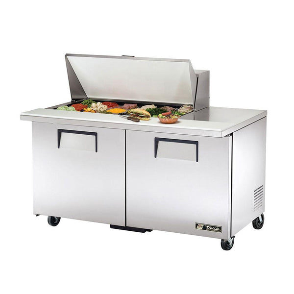 True TSSU-60-18M-B-HC 60" 18 Pan Mega Top Salad/Sandwich Prep Table
