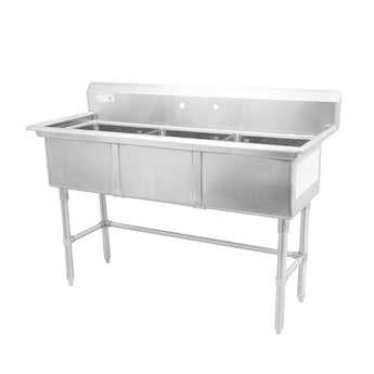 Thorinox TTS-1818-0 Triple sink (18