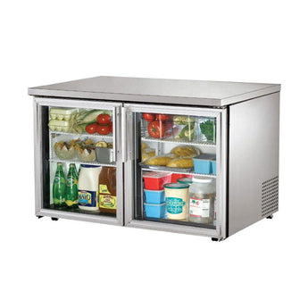TRUE TUC-48G-LP-HC~SPEC3 Undercounter, Low Profile Glass Door Refrigerator