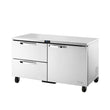 TRUE TUC-60-32D-2-HC~SPEC3 15.9-cu ft Undercounter Refrigerator w/ (2) Sections, (1) Door & (2) Drawers
