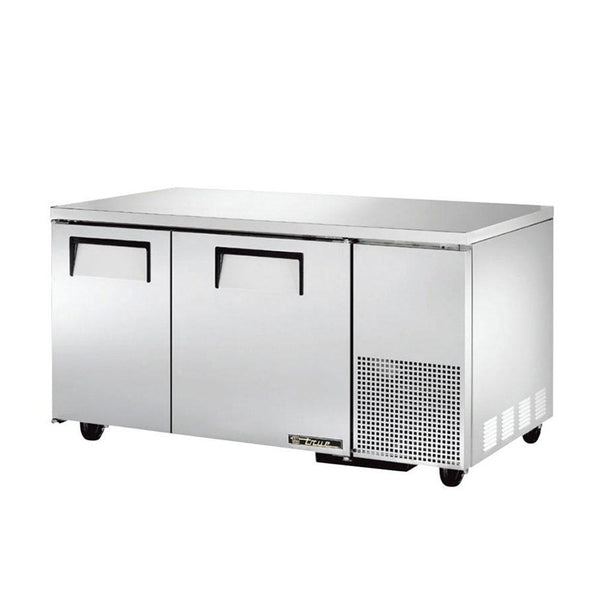 True TUC-60-32-HC 60" Deep 2 Solid Door Undercounter Refrigerator