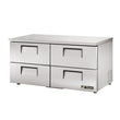 True TUC-60D-2-LP-HC 60" Low Profile Undercounter Refrigerator With 1-Door And 2-Drawer