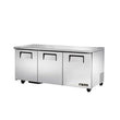 True TUC-72 72" 3 Solid Door Undercounter Refrigerator