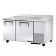 True TWT-60-32-HC 60" 2-Door Deep Worktop Refrigerator