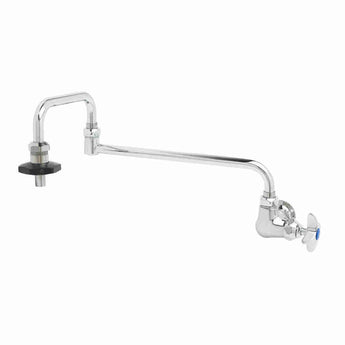 T&S Brass B-0592 Pot Filler, Wall Mount, Single Control, 18