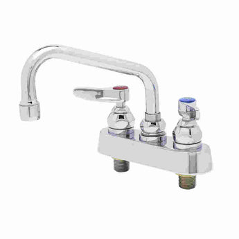 T&S Brass B-1110 Workboard Faucet, Deck Mount, 4