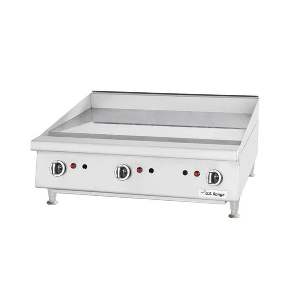 U.S. Range UTGG48-G48M Natural Gas / Liquid Propane 48" Heavy-Duty Countertop Griddle with Manual Controls