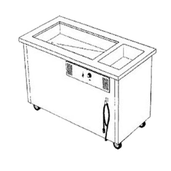 Garland Delfield SHC-50-NU Shelleysteel™ Combination Hot/Cold Serving