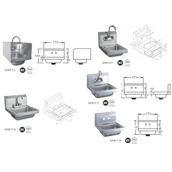 EFI Stainless Steel Hand Sink