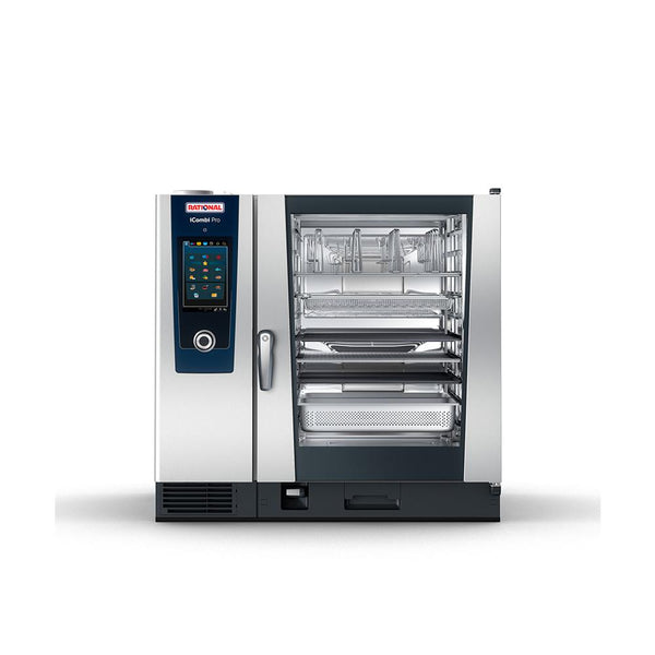 Rational iCombi Pro 10 Pan Full-Size Natural Gas Combi Oven - 208/240V, 1 Phase