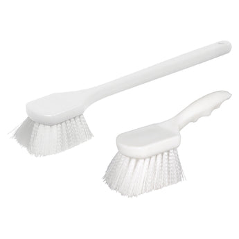 Pot Brush with Nylon Bristles and Plastic Handle