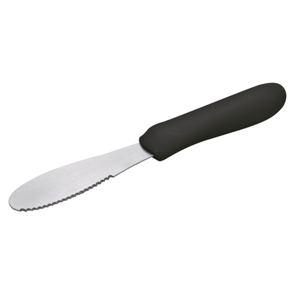 Winco Sandwich Spreader, Black Handle, 3-5/8″ x 1-1/4″ Blade
