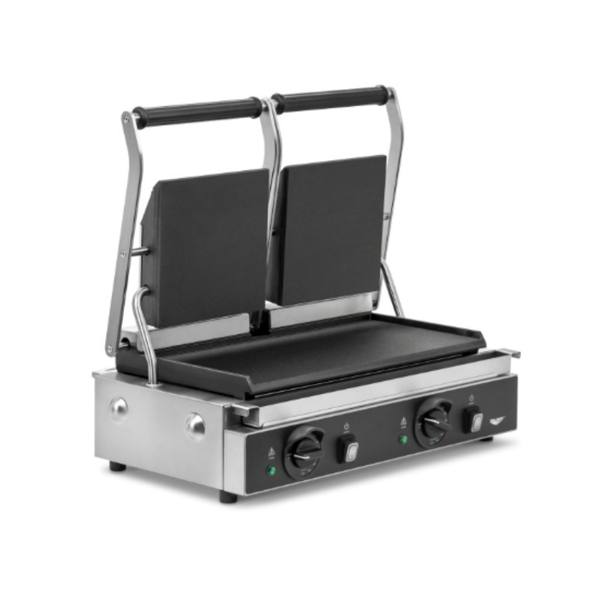 Vollrath - Double sandwich grill with cast-iron flat plates