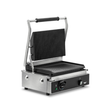Vollrath - Single sandwich grill with cast-iron grooved plates