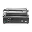 Vollrath - Single sandwich grill with cast-iron grooved plates