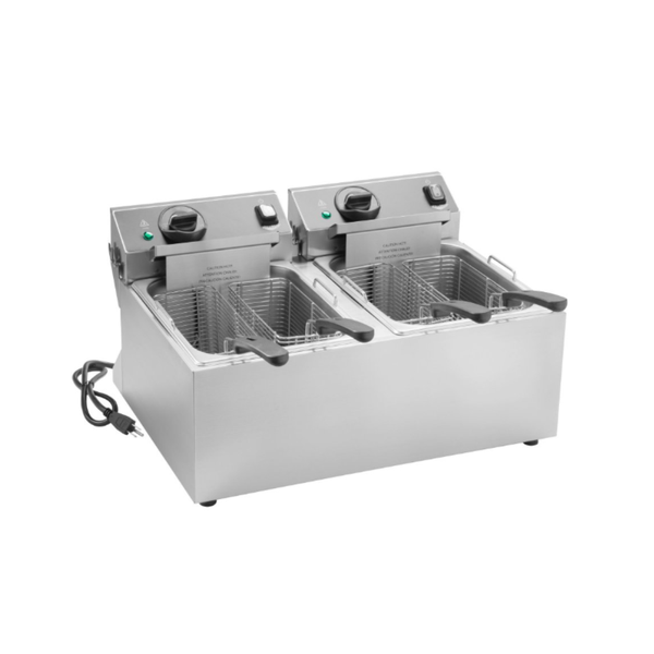 Vollrath - 10 lb. Standard-duty double-well Counter-top Fryer