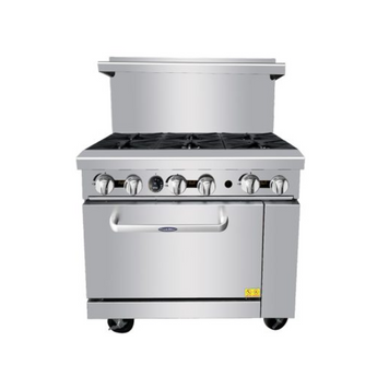 Atosa - AGR-6B — 36″ Gas Range with Four (6) Open Burners