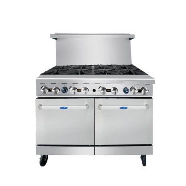 Atosa - AGR-8B — 48″ Gas Range with Four (8) Open Burners