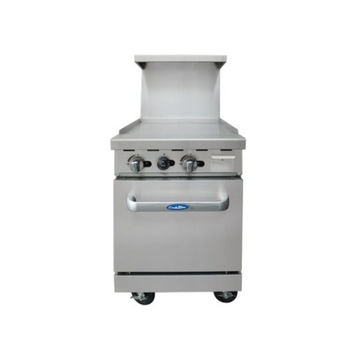 Atosa - AGR-24G — 24″ Gas Range with 24″ Griddle