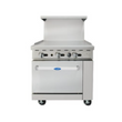 Atosa - AGR-36G — 36″ Gas Range with 36″ Griddle