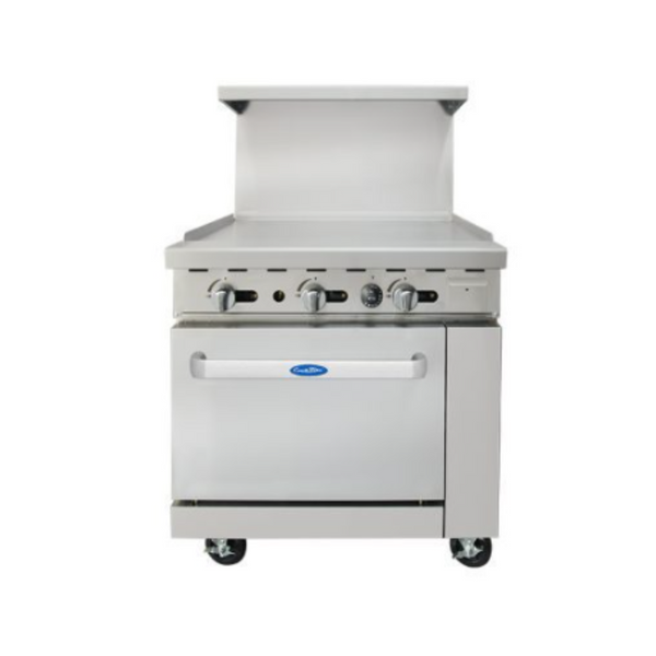 Atosa - AGR-36G — 36″ Gas Range with 36″ Griddle