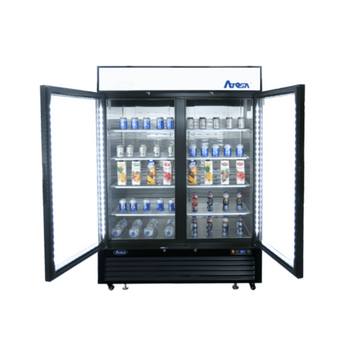 Atosa - Double Glass Door Merchandiser Freezer 39
