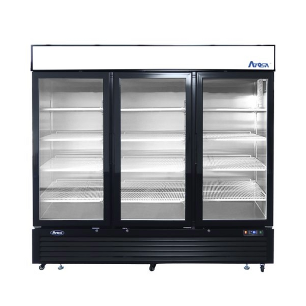 Atosa - Triple Glass Door Merchandiser Freezer