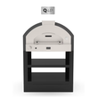Alfa Pizza Oven - Quick Series With Base - Natural Gas & Wood (Hybrid)