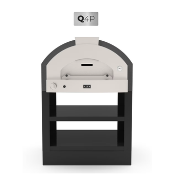 Alfa Pizza Oven - Quick Series With Base - Natural Gas & Wood (Hybrid)