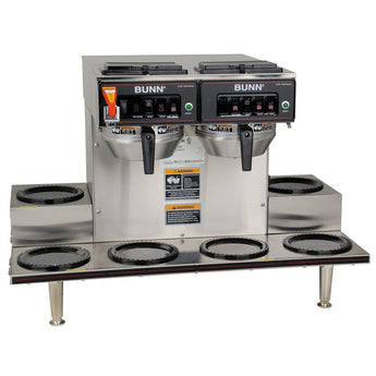 CWTF 0/6 Twin (6 Lower Warmers) 12 Cup Automatic Coffee Brewer with 6 Warmers  23400.6000