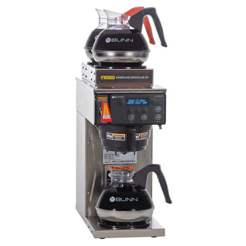AXIOM® DV-3 (2 Upper/1 Lower Warmer) Dual Volt AXIOM® 12 Cup   Coffee Brewer  38700.6008
