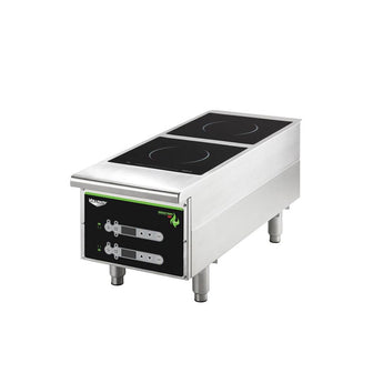 Vollrath Cayenne® Heavy-Duty Induction Hot Plates – Dual-Hob Digital Control – 912HIDC