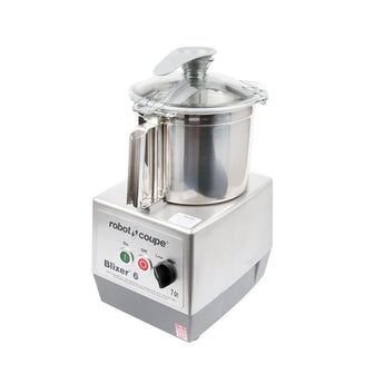 Robot Coupe Blixer 6 Food Processor with 7 Qt. Stainless Steel Bowl and Two Speeds