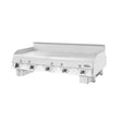 Garland CG-72F 72" Master Series Natural Gas / Liquid Propane Production Griddle with Thermostatic Controls
